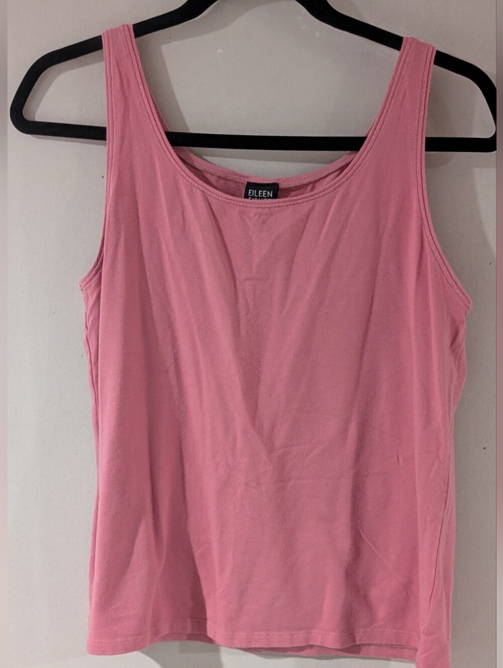 Eileen Fisher Pink Scoop Neck Tank